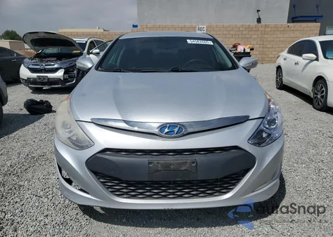 2013 Hyundai Sonata Hybrid z USA, uszkodzony, nr VIN KMHEC4A41DA099526